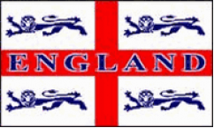 England 4 Lions Flags